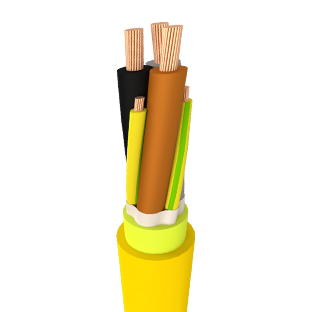 ÜNFLEX-M’PUR Crane Certficated Cables