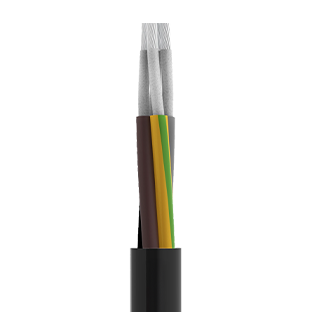 UNTRAIN 3GKW-FR 1E MM 90C HL3 300 V Fire Resistant Multi Core